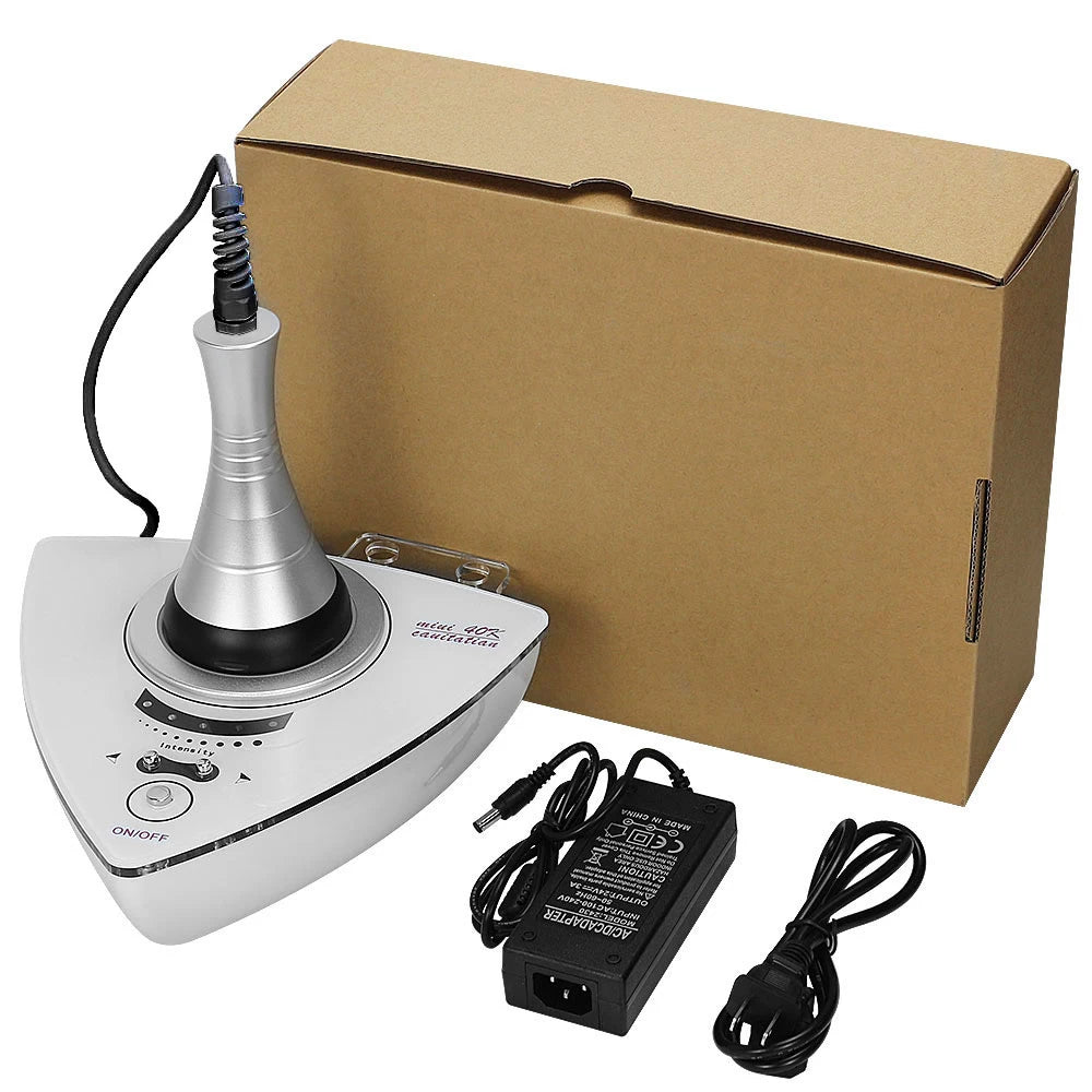 Ultrasonic 40Khz Cavitation Machine Body Massager Slimming Fat Burning Beauty Device Loss Burner Skin Tightening Weight Loss