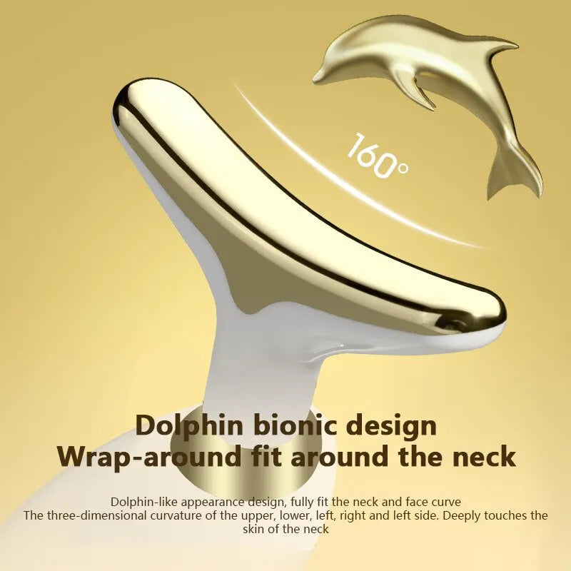 Face Neck Massager Household Lifting and Firming Facial Electric Introduction Lifting and Firming Beauty Massage Face Care Tools