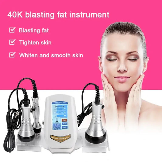 40K Cavitation Ultrasonic Body Slimming Machine Multi-Polar Anti-Wrinkle Rejuvenation Skin Lift Tighten Beauty Tools Spa